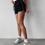 Spodenki damskie dresowe COASTAL OLAVOGA czarne