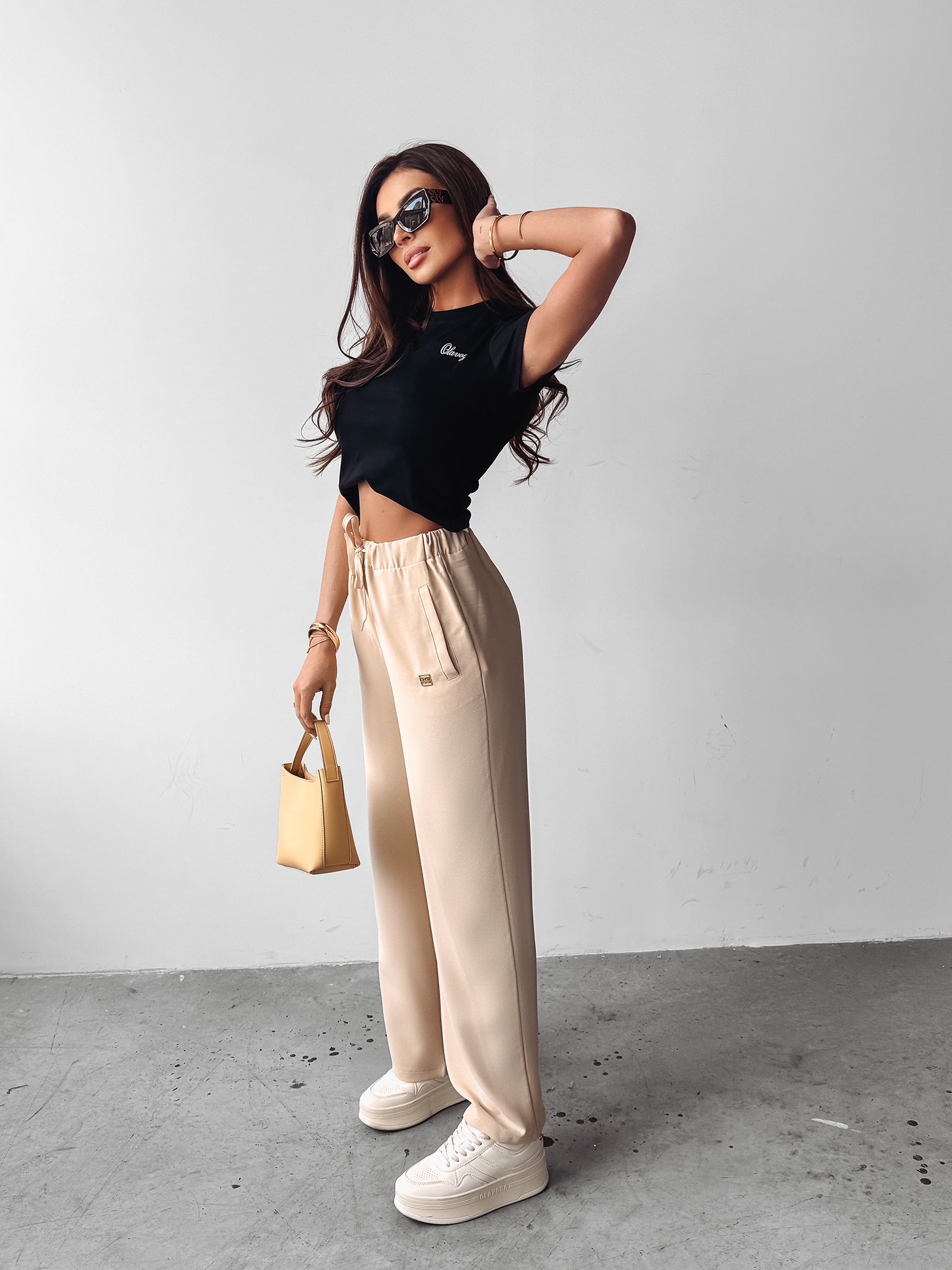 Spodnie przewiewne MIAL OLAVOGA j.beż