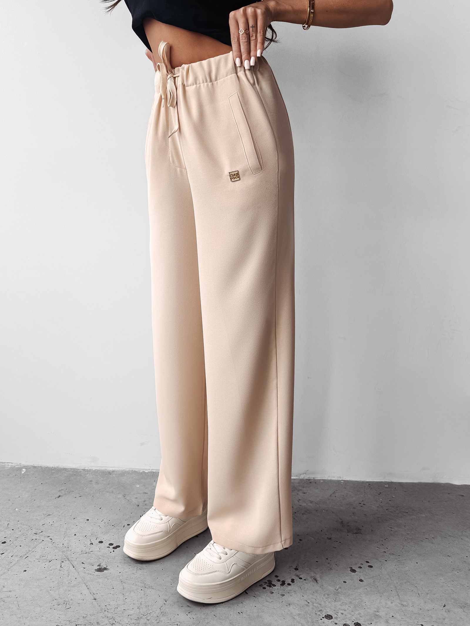 Spodnie przewiewne MIAL OLAVOGA j.beż