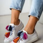 Trampki skórzane Madam Tinto białe