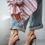 Czółenka transparentne Rock Ecler II czarne