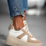 Buty sportowe Madam Krit karmelowe