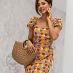 Sukienka letnia Wakaiki żółta