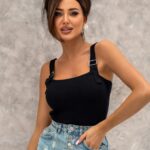 Body elastyczne Stripo czarne