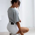 T-shirt bawełniany logowany VIROTO OLAVOGA j.szary