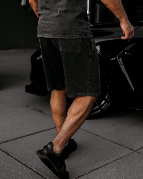 Spodenki dresowe męskie MION OLAVOGA czarne