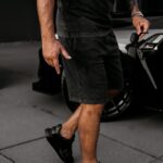 Spodenki dresowe męskie MION OLAVOGA czarne