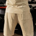 Spodenki dresowe męskie MION OLAVOGA beżowe