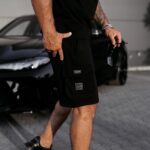 Spodenki męskie cargo TAFA OLAVOGA czarne