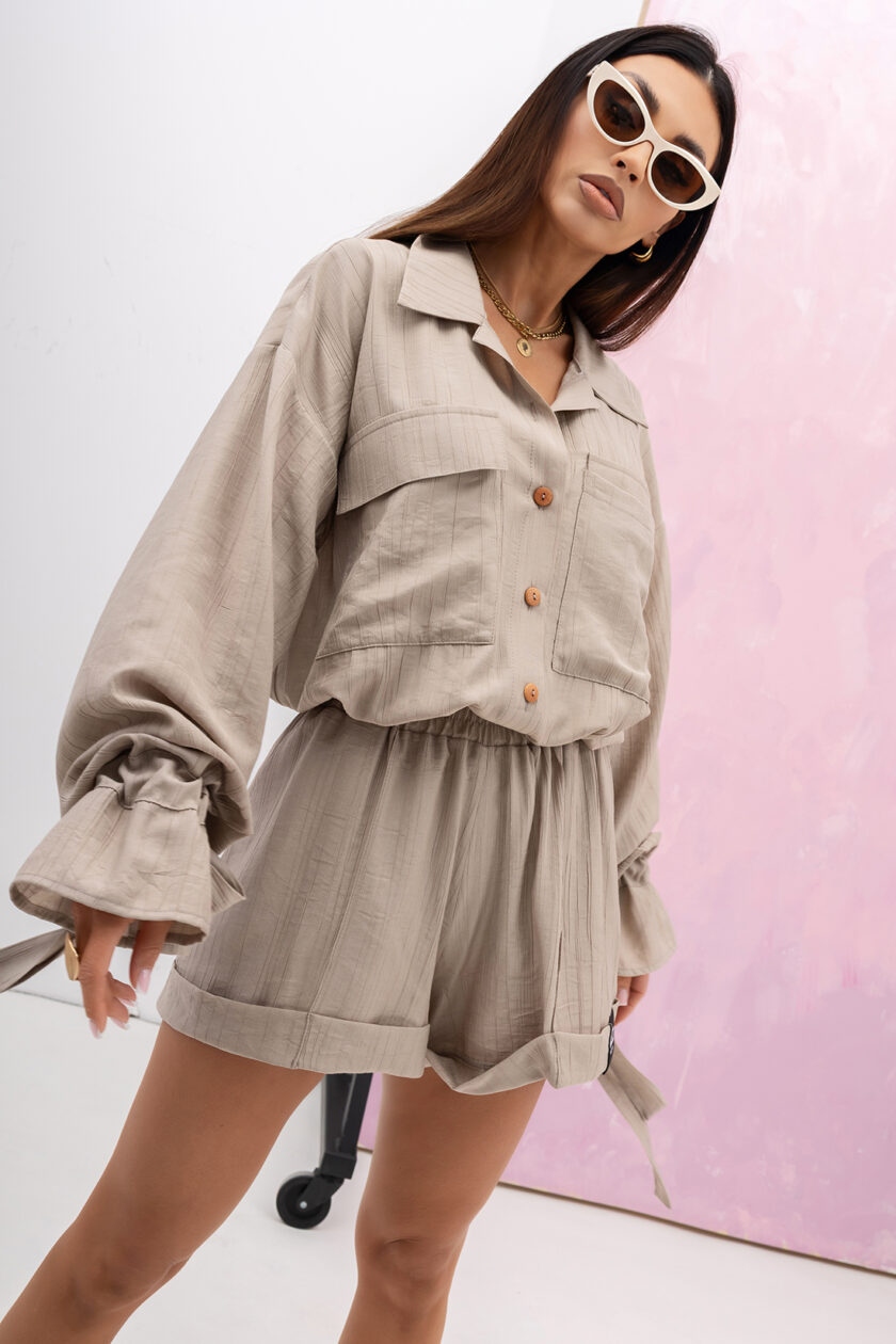 Komplet bawełniany MC Summer Kisses II beżowy