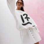 Komplet damski MC Seventeen biały