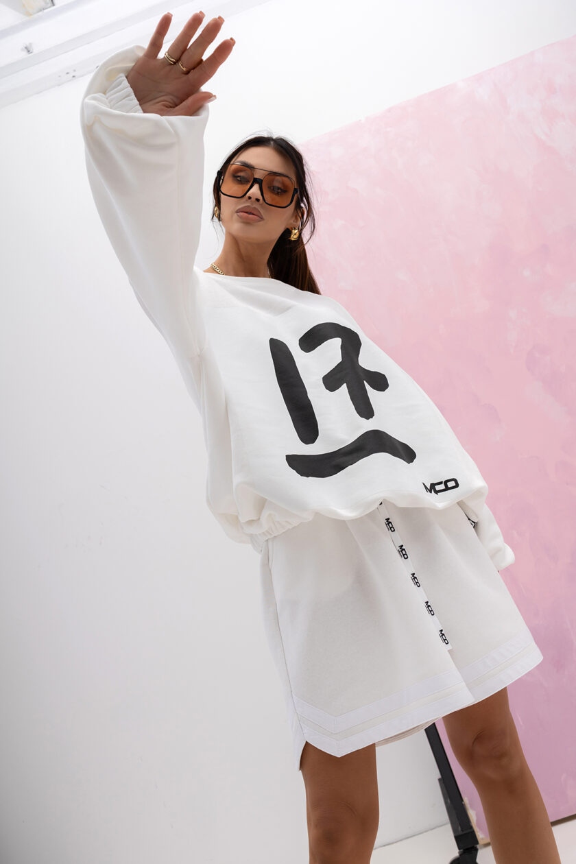 Komplet damski MC Seventeen biały Komplet damski MC Seventeen biały