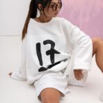 Komplet damski MC Seventeen biały