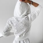 Komplet damski BLOSSOM OLAVOGA ecru