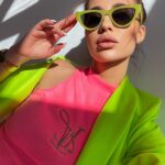 Komplet dopasowany JENNY OLAVOGA różowy