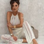 Komplet plażowy Lagunn ecru