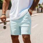 Spodenki dresowe męskie ARGUS OLAVOGA niebieskie