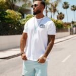 Spodenki dresowe męskie ARGUS OLAVOGA niebieskie