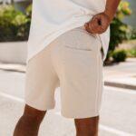 Spodenki dresowe męskie ARGUS OLAVOGA beżowe