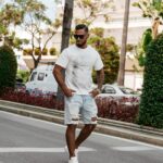 T-shirt męski bawełniany SMOKE OLAVOGA ecru