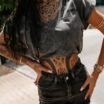 T-shirt bawełniany NEXIA OLAVOGA c.szary