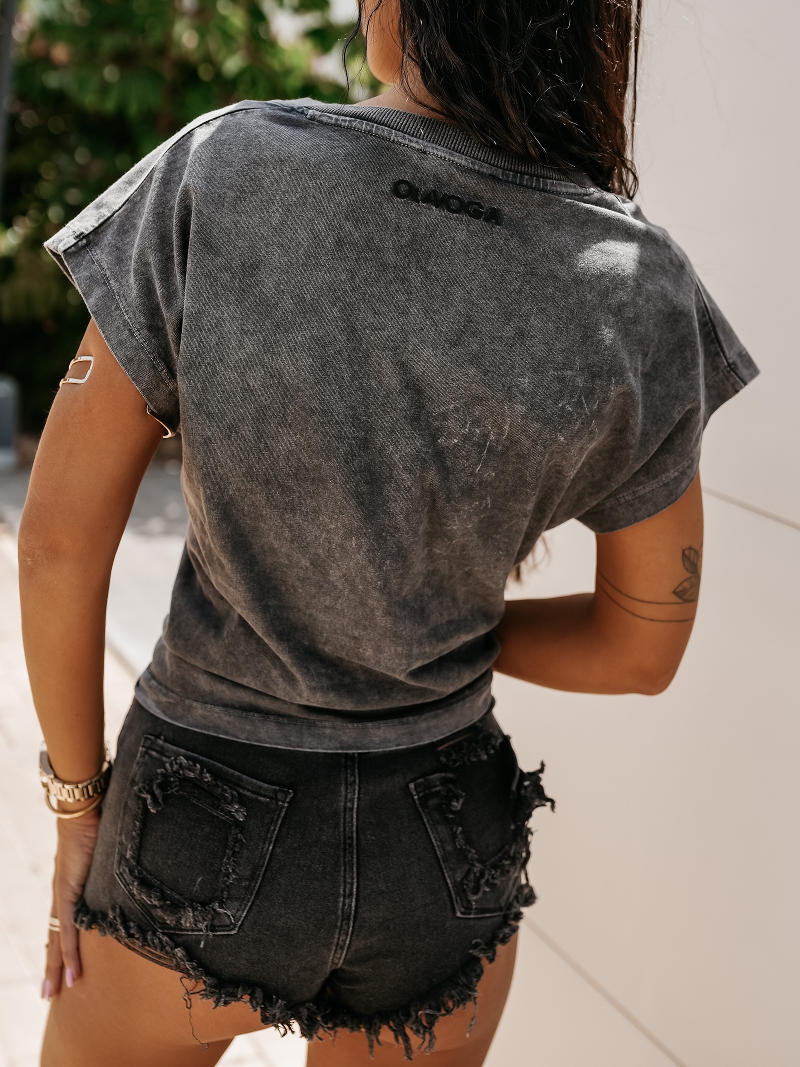 T-shirt bawełniany NEXIA OLAVOGA c.szary T-shirt bawełniany NEXIA OLAVOGA c.szary