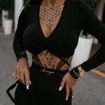 Komplet casualowy CATNIP OLAVOGA czarny