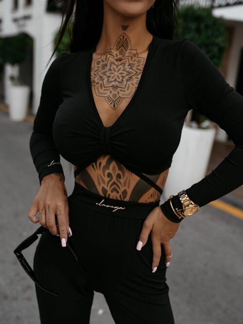 Komplet casualowy CATNIP OLAVOGA czarny