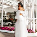 Komplet damski letni CUMIN OLAVOGA ecru