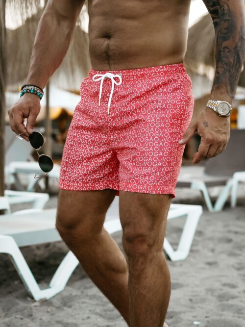 Kąpielówki męskie COOLER OLAVOGA n.pomarańcz