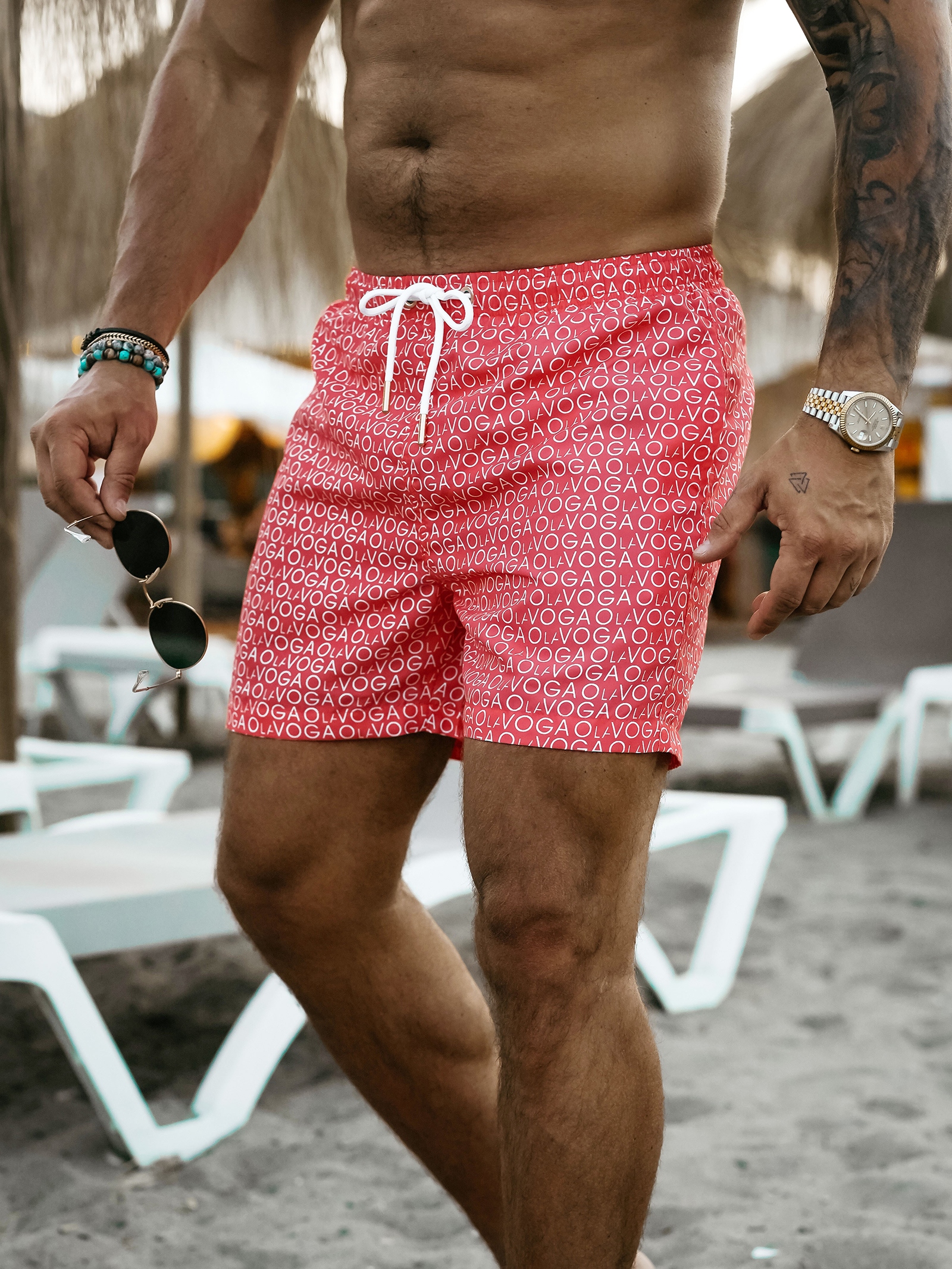 Kąpielówki męskie COOLER OLAVOGA n.pomarańcz Kąpielówki męskie COOLER OLAVOGA n.pomarańcz