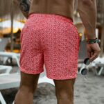 Kąpielówki męskie COOLER OLAVOGA n.pomarańcz