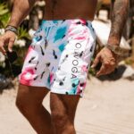 Kąpielówki szorty męskie FUNKY OLAVOGA białe