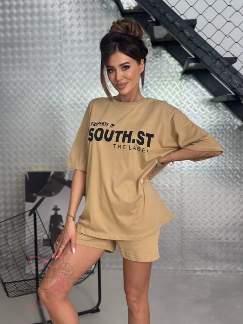 Komplet sportowy South SH piaskowy