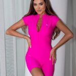 Kombinezon modelujący NIMBLE OLAVOGA amarantowy