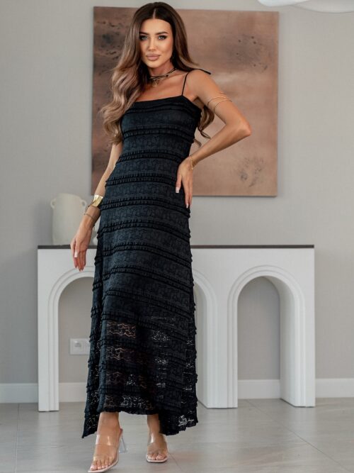 Sukienka koronkowa Beacho czarna