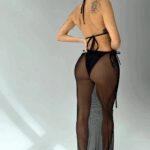 Komplet strój kąpielowy+spódnica CHIARA SWIMWEAR czarny