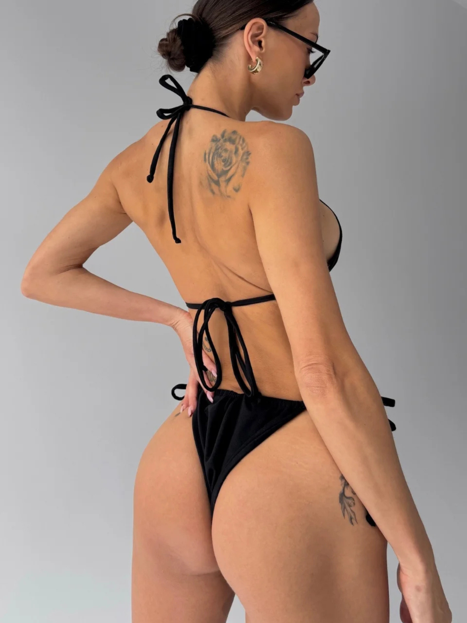 Komplet strój kąpielowy+spódnica CHIARA SWIMWEAR czarny Komplet strój kąpielowy+spódnica CHIARA SWIMWEAR czarny