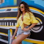 Koszula muślinowa KeyWest cytrynowa