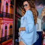 Koszula muślinowa KeyWest błękitna