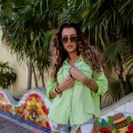 Koszula muślinowa KeyWest zielona