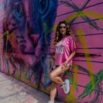 T-shirt bawełniany Solemare różowy