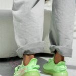 Buty sportowe Madam Faxe limonkowe