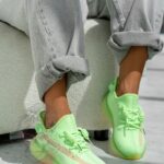 Buty sportowe Madam Faxe limonkowe