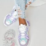 Buty sportowe Madam FeelGood lila