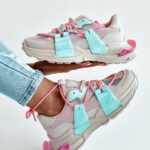 Buty sportowe Madam FeelGood multi miętowe