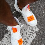 Sneakersy męskie logowane HYPER OLAVOGA białe