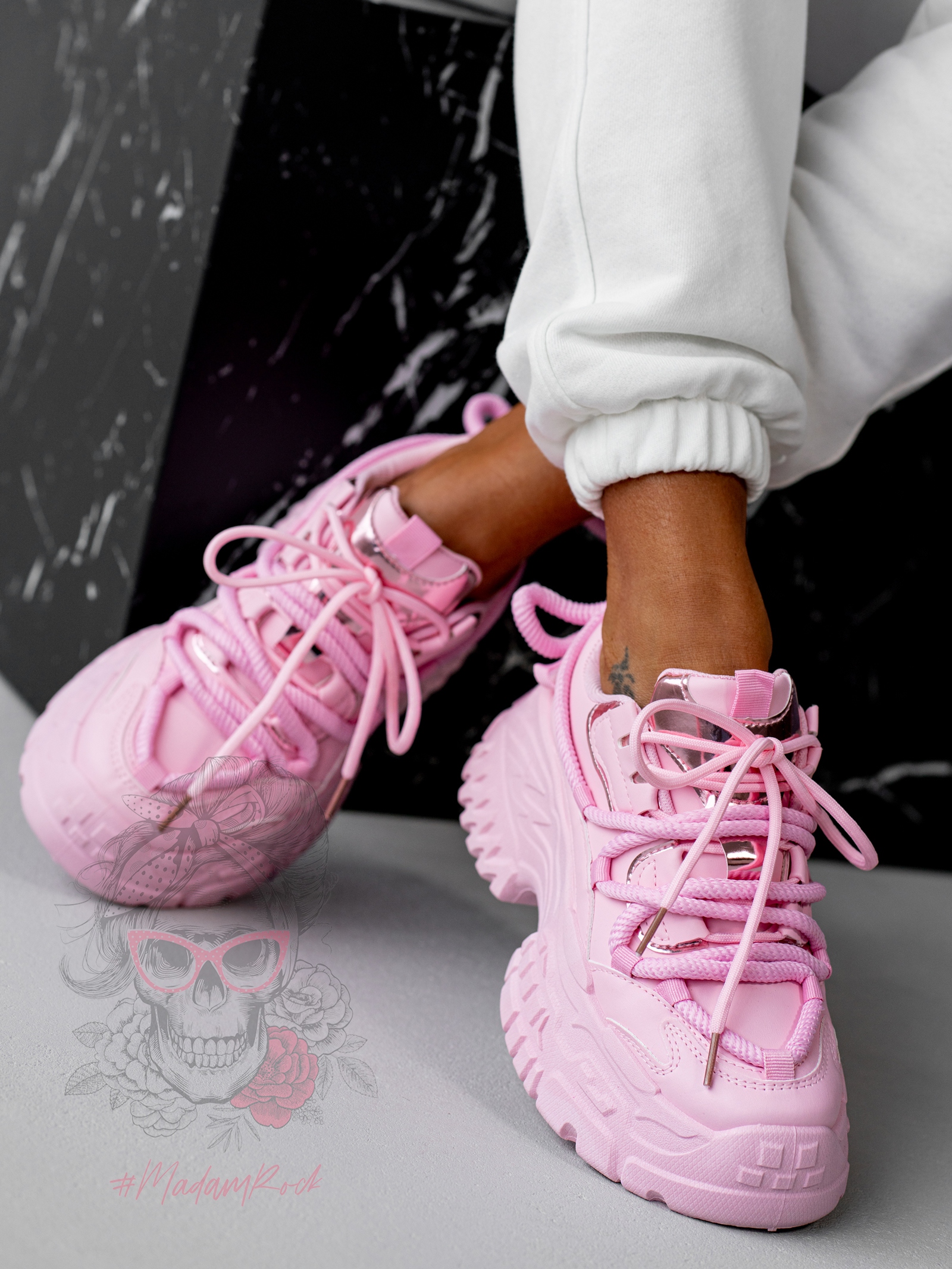 Buty sportowe Madam Katayo słodki róż