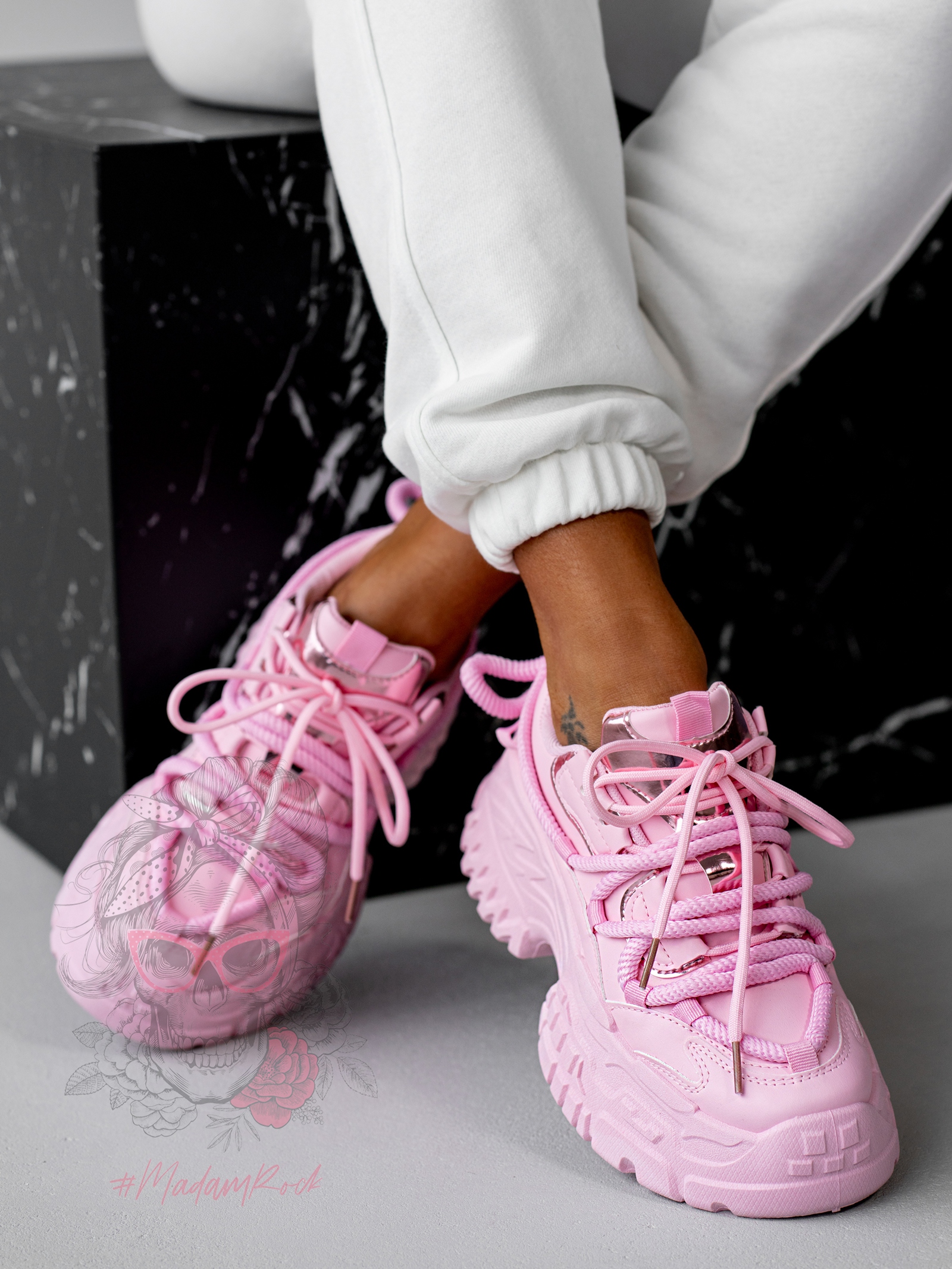 Buty sportowe Madam Katayo słodki róż