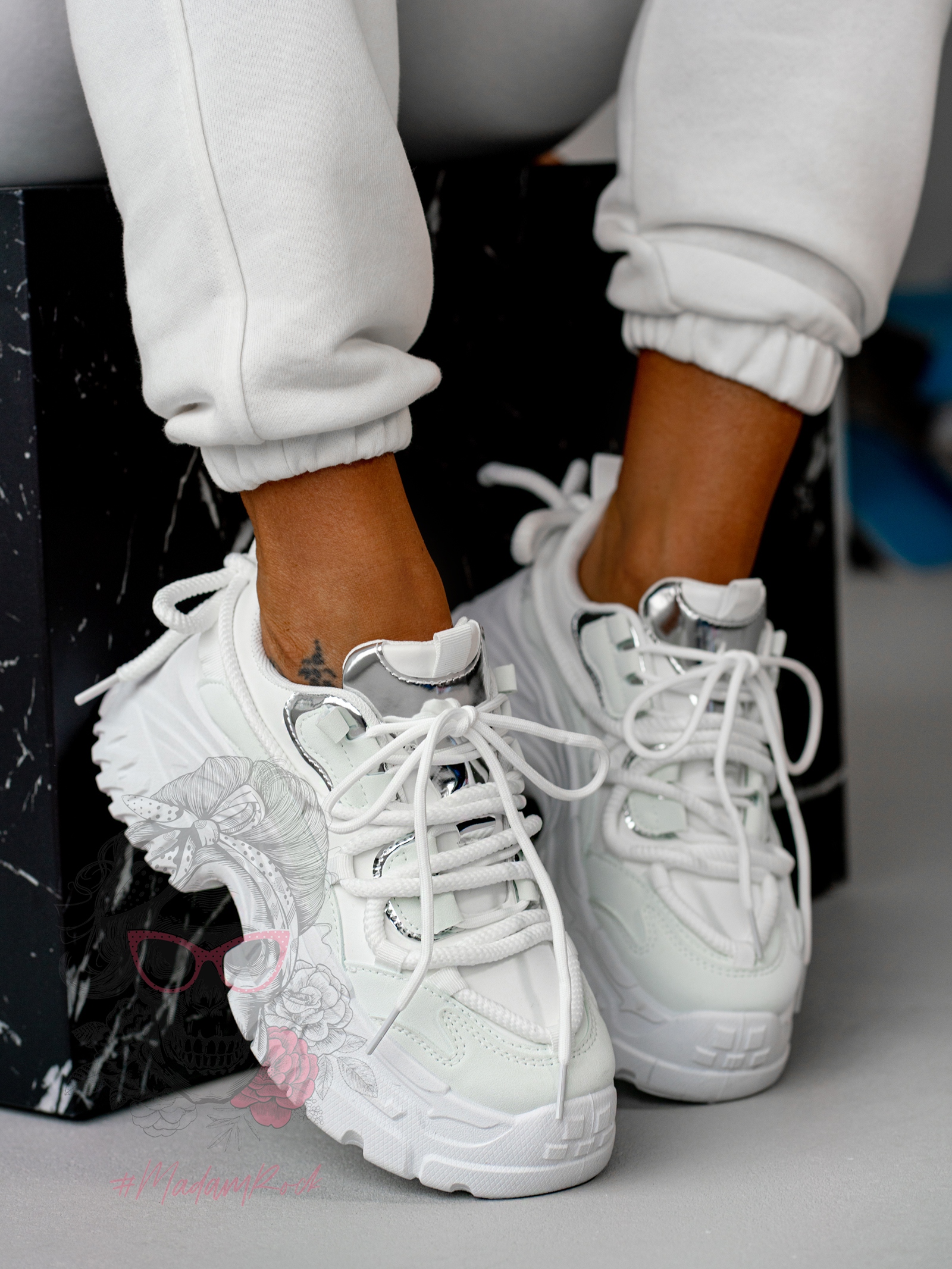 Buty sportowe Madam Katayo białe